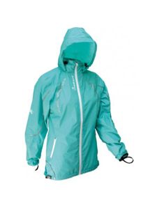 Raidlight Ladies Waterproof Jacket in Petrol Blue/Turquoise